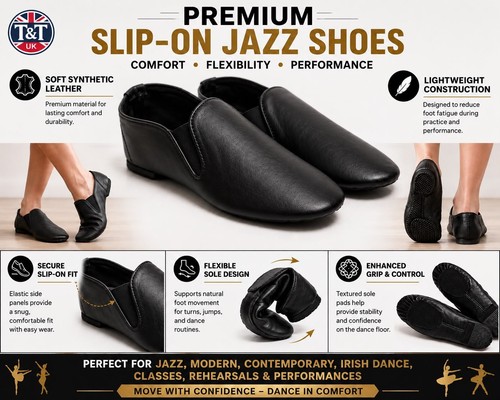 Dancing shoes jazz slip - slip, on