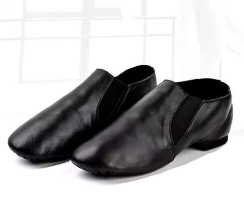 Slip jazz shoes - slip, black
