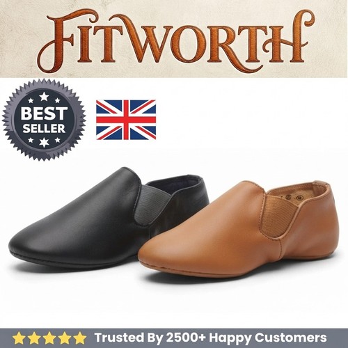 Jazz shoes leather slip - jazz,