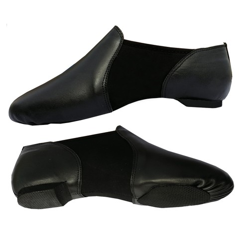 Slip jazz dance shoes - on,