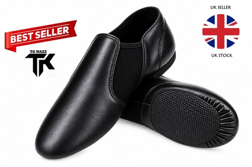 Slip jazz dance shoes - jazz, black