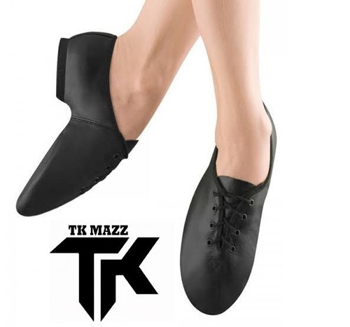 Jazz dance shoes lace black - shoes,