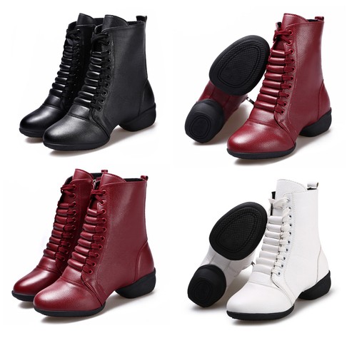 Womens girls leather jazz - leather,