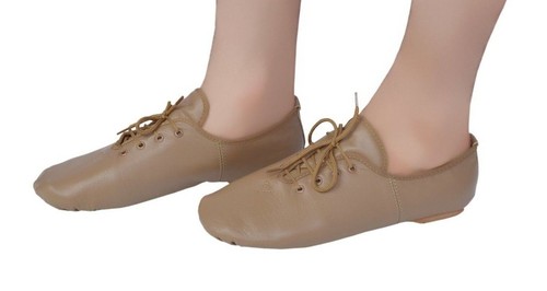 Jazz dance shoes tan - dance,